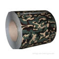 Camouflage Colored Galvanized Steel Coil / Prepainted Galva